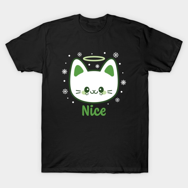 Nice Angel Cat T-Shirt by Kitty Cotton